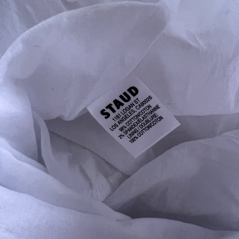 NWOT Staud Mini Sea Tiered Mini Skirt - Picture 8 of 9